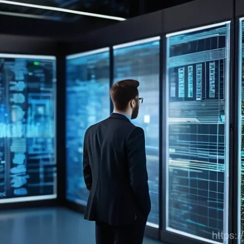 Home 27 정보처리기사 실무에서 경험한 업무 사례 - **Prompt:** A diverse, focused information processing engineer, dressed in smart casual attire, is s...