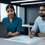 Home 13 정보처리 자격증 취득 후 현업 적용 성공 사례 - **Prompt 1: "The Dawn of Digital Empowerment"**
A highly detailed, realistic photograph of a con...