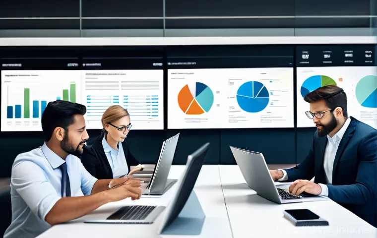 정보처리 자격증 취득 후 현업 적용 성공 사례 - **Prompt 1: "The Dawn of Digital Empowerment"**
    A highly detailed, realistic photograph of a con...