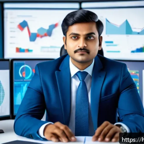 Home 17 IT 실무에서 정보처리 자격증의 실제 가치 - A professional Indian man in formal office attire, sitting confidently at a modern workspace with mu...